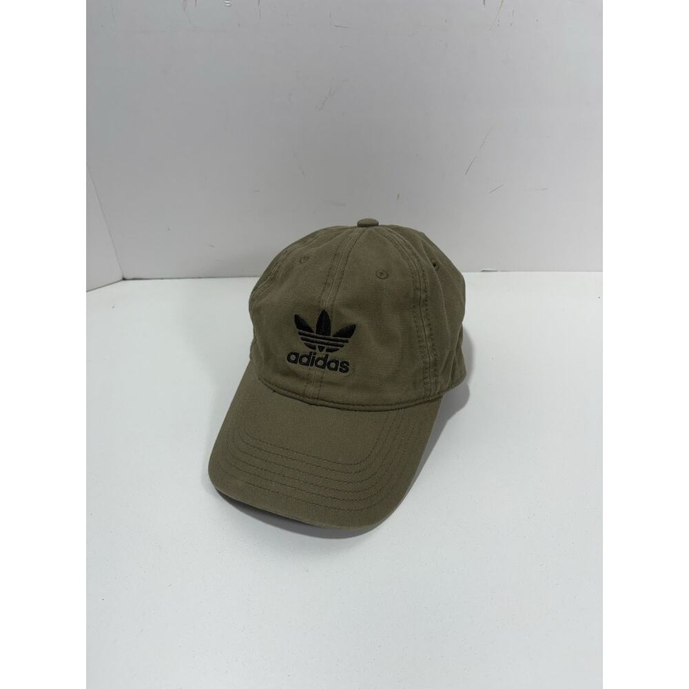 Adidas women's baseball hat‎ army green logo #90288 Adjustable Cap